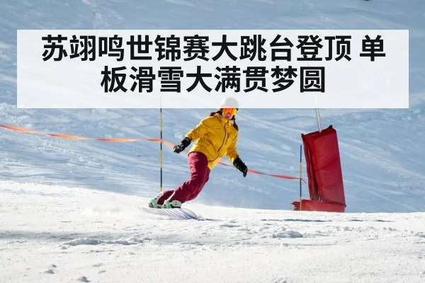 苏翊鸣世锦赛大跳台登顶 单板滑雪大满贯梦圆